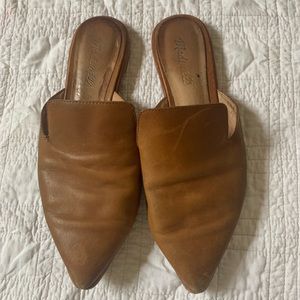 Madewell Slip on Leather Loafers
